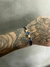 bracelete trevo azul