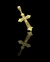 cruz cristo com pontas P - comprar online