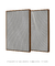 Dupla de Quadros Abstratos Decorativos Gray Sand 1 e 2 - comprar online