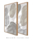 Dupla de Quadros Abstratos Decorativos Pastel Tones 3 e 4 - comprar online