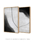 Dupla Quadros Abstratos Decorativos Black Blur 1 e 2 - loja online