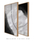 Dupla Quadros Abstratos Decorativos Black Blur 1 e 2 - comprar online