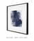 Quadro Abstrato Decorativo Azul - Mar Bravo 2 - Bruna Baldone | Arte em Quadros