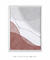 Quadro Abstrato Decorativo Marsala Wave 2 - comprar online