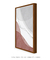 Quadro Abstrato Decorativo Marsala Wave 2 - comprar online