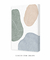 Quadro Abstrato Decorativo Pastel Tones 1 - comprar online