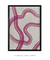 Quadro Abstrato Decorativo Pink Curves 1 na internet