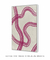 Imagem do Quadro Abstrato Decorativo Pink Curves 1