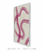 Quadro Abstrato Decorativo Pink Curves 1 - loja online