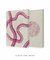 Quadros Abstratos Decorativos Pink Curves 1 + Pink Curves 2 - loja online