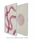 Quadros Abstratos Decorativos Pink Curves 1 + Pink Curves 2 - loja online