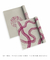 Quadros Abstratos Decorativos Pink Curves 1 + Pink Curves 2 - loja online