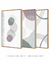 Quadros Abstratos Decorativos Soft 1 + Soft 2 + Soft Rings - Bruna Baldone | Arte em Quadros