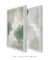 Quadros Abstratos Decorativos Verde Neutral 1 + Verde Neutral 2 - comprar online