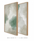 Quadros Abstratos Decorativos Verde Neutral 1 + Verde Neutral 2 - comprar online