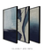 Trio de Quadros Abstratos Bluish 1 + Bluish 2 + Bluish 3 - loja online