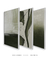 Trio de Quadros Abstratos Moss 1 + Moss 2 + Moss 3 - loja online