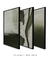 Trio de Quadros Abstratos Moss 1 + Moss 2 + Moss 3 - loja online