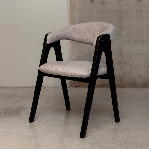 Silla Pampa T (Gris + Negro)