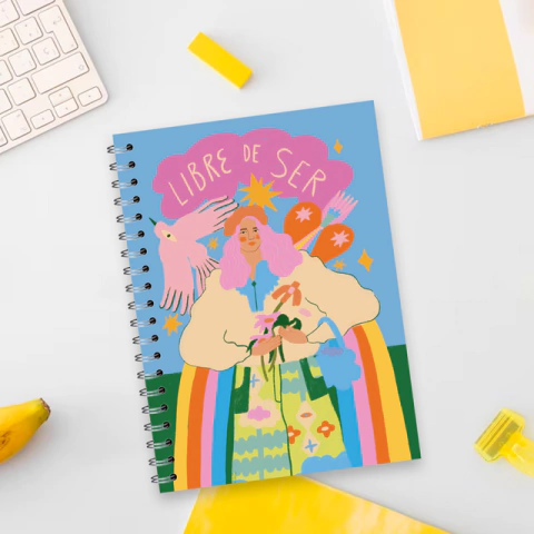 Cuaderno A5 Hojas Lisas - comprar online