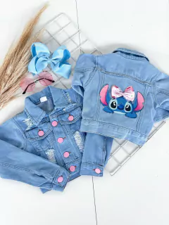 Jaqueta Jeans Stitch