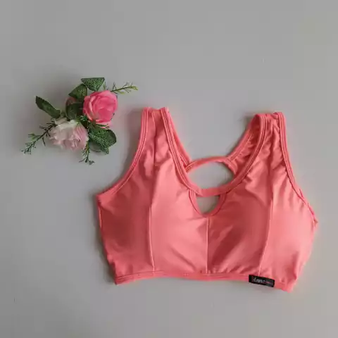 Top Kiara Salmon Néon