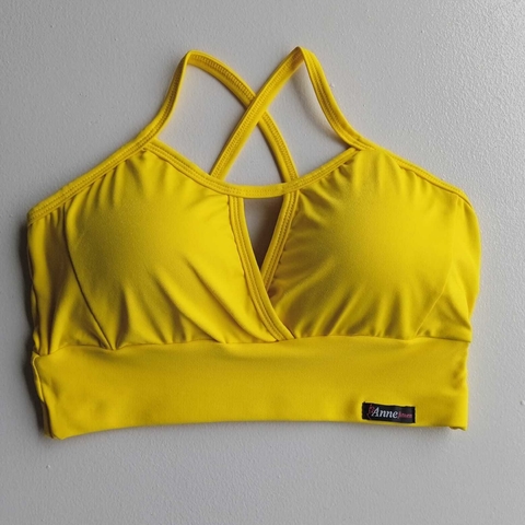 Top Maria Amarelo Canário