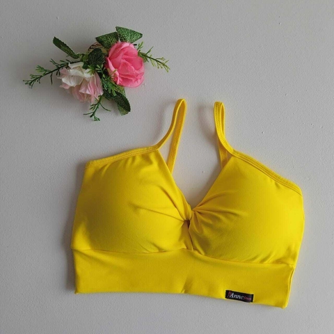 Top Juliana Amarelo