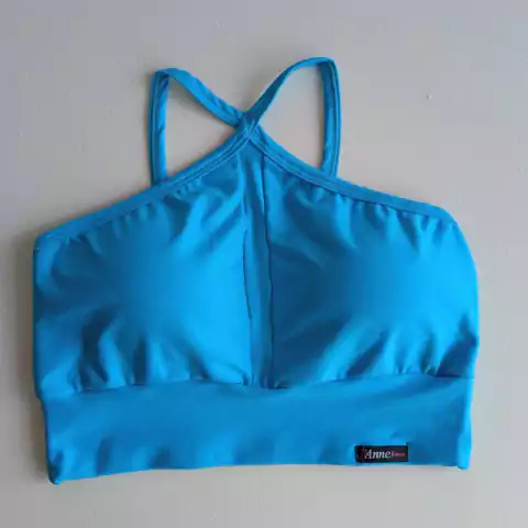 Top Yasmin Azul Celeste