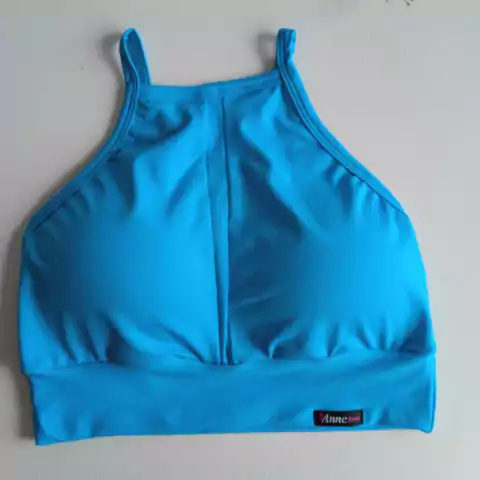Top Mary Azul Celeste