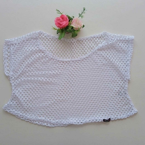 Cropped de Tela Branco