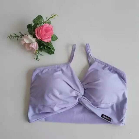 Top Pérola Lavanda