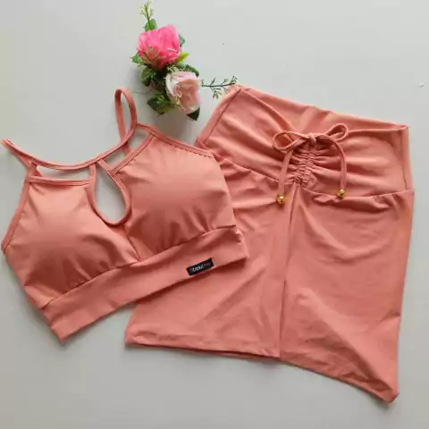 Conjunto Short Terra Cota Top Kew