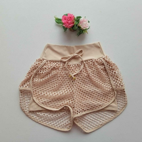 Short Duplo Bege