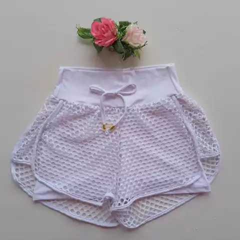 Short Duplo Branco