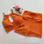 Conjunto Short Laranja Russet Top Gota