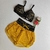 Conjunto Short Duplo Amarelo Cós Estrelas Top July