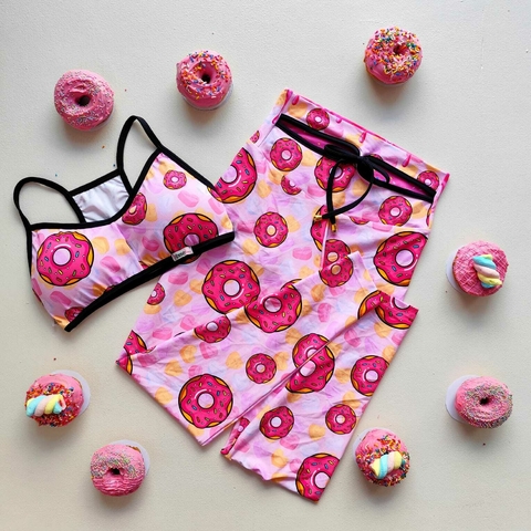 Conjunto Calça Donut´s Decote Top Josy