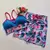 Conjunto Short Estampa Flamingo Top Pâmela SEM EMPINA BUMBUM
