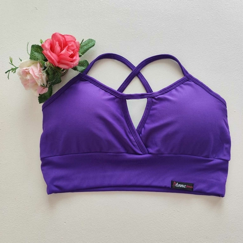 Top Roxo Maria