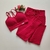 Conjunto Calça Jacquard Rosa Red Top Luz SEM EMPINA BUMBUM