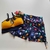 Conjunto Short Ketlebell Cadarço Lateral Top Gotas Cós Marinho