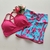 Conjunto Short Panicat Floral Viés Top Maria