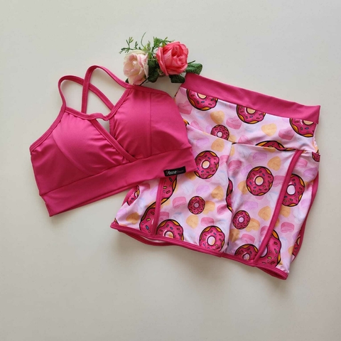 Conjunto Short Donut´s Panicat Top Maria