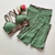 Conjunto Calça Jacquard Jade Viés Onça Top Margarida - comprar online