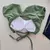 Conjunto Calça Peach Fuzz Viés Coral Top Ciganinha Amarração Costas na internet