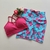 Conjunto Short Floral Fuchsia Top Maria