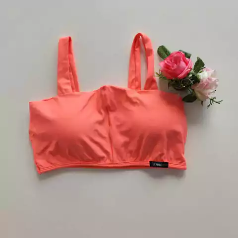 Top Faixa Salmon Néon