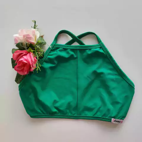 Top Verde Bandeira Thayz LD (Leves Defeitos)