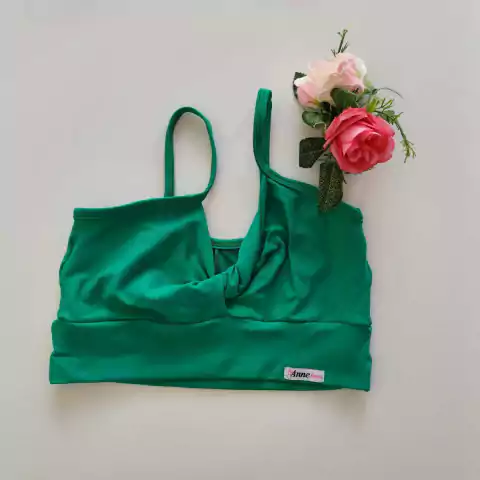 Top Verde Bandeira Juliana LD (Leves Dfeitos)